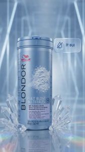 Bột Tẩy Tóc Wella Blondor Multi Blonde Powder 100g/400g Hỗ Trợ Nâng Nền Đến 7 Cấp Độ Cho Tóc Tẩy Nhuộm