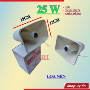 Loa nén 25W - loa phóng thanh coil 38Loa thông báo bán hàng vang xa 300m