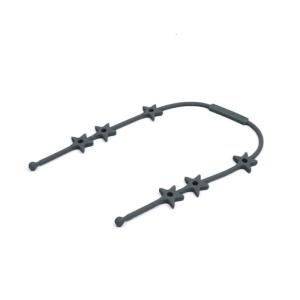 Baby Anti-drop Chain Soft Silicone Pacifier Clip Infant Soother Chain Clip for Water Cup Milk Bottle Toy Hanging Rope