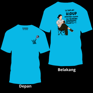 T-Shirt tak seindah bayanganmu kain katun combet kaos kata kata kaos viral kaos pria distro kaos terbaru