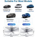Car Windshield Umbrella Sun shade Windscreen for UV Protection, Foldable Reflective Umbrella for Temperature Reduction, Window Sun Shield Visor Shade Ultraviolet Rays. 