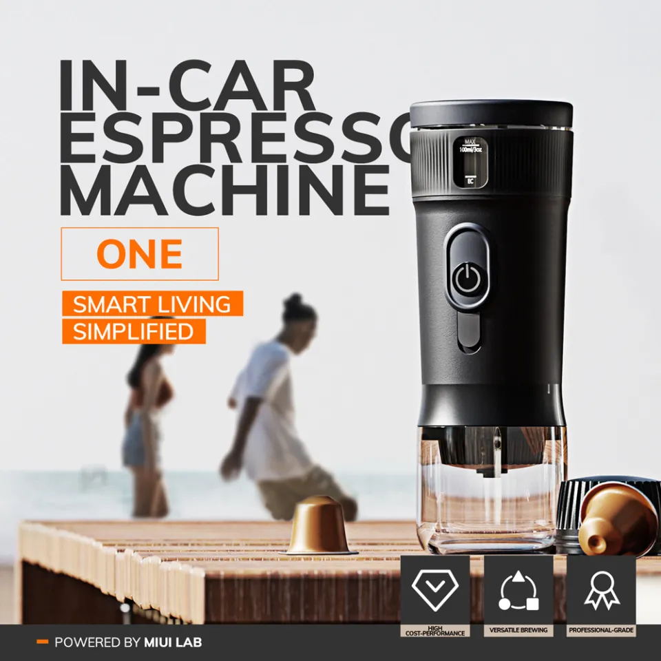 Travel coffee shop maker for car