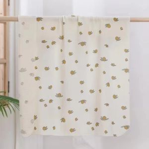 80*80cm Bedding Blanket for Toddlers 0-2Year Gauze Cotton Upgraded Muslin Swaddle Blanket Cotton