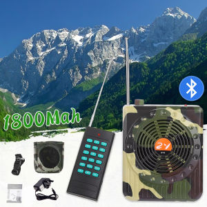 E76 Electric Hunting Decoy Speaker Portable Bird Caller Sound Player Trap FM Radio USB MP3 Hunting Speaker