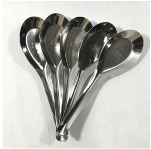 COMBO Muỗng Ăn Cơm Inox Hoa Sen – Thìa Ăn Phở Chống Gỉ SétMUÔI CÁN DÀI Sáng BóngThiết Kế Đẹp