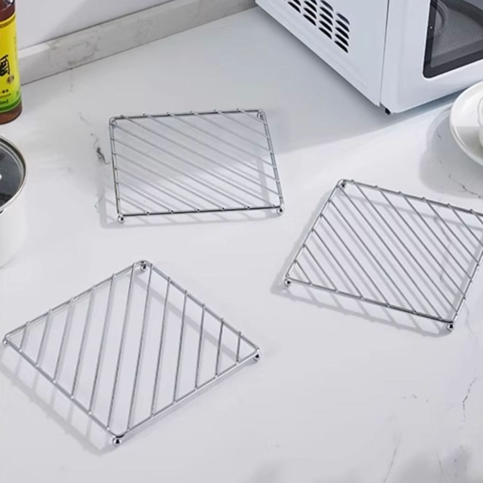 Cast Iron Pot Trivet Table Protector for Hot Pots Cast Iron Pot Mats ...