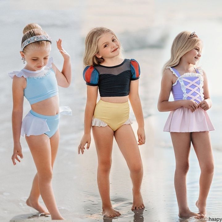 Baju Renang 6t Swimsuit Baju Renang Budak Girls Split Swimming
