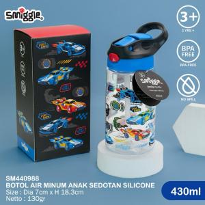 SMIGGLE BLAST SERIES / PLAY SERIES / NEW MOVIN junior Botol Air Minum Anak Sedotan silicone 430ml BPA FREE