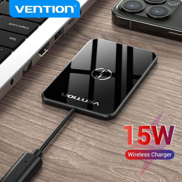 Vention Mirror Surface Wireless Charger 15W maximum output fast