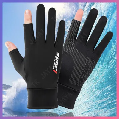Sarung Tangan Motor Sepeda Pria Sepeda Pria Ice Silk Cycling Gloves Sarung Tangan Layar Sentuh Bersirkulasi