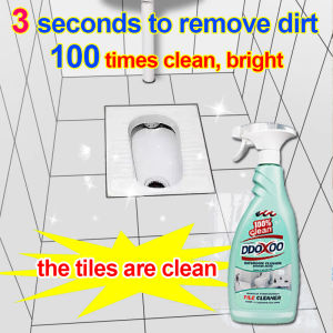 ✨ Bright with just one spray ✨ Bathroom Detergent 500ml Bathroom Cleaner bathroom cleaner spray Cleaning Water Stain of Bathroom Glass Shower Faucet Wall Wipe off oil clean stubborn stains easily Bathroom Scale Cleaner Cleanser Bathroom