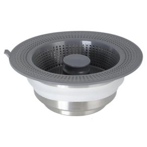Professional Sink Strainer Basket with Stainless Steel Housing Kitchen Sink Drain for Most Kitchen Sinks