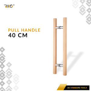 Pull Handle Pintu Kaca Kayu Bulat Wood Glass Door Handles