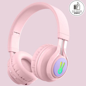 🎧[HAO MELODY] Cute Rabbit Super Bass Wireless Bluetooth Headphones - BT06C+