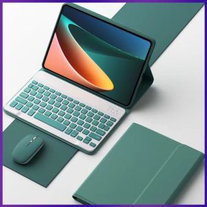 Flip Keyboard Kesing Magnet Warna Warni Ada Tempat Pen Untuk Samsung S9 Plus 12.4 Inch 2023