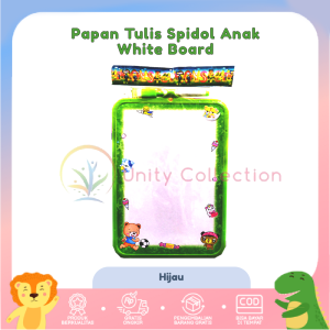 Papan Tulis Spidol Anak White Board Anak Alat Belajar Anak Spidol Hapus