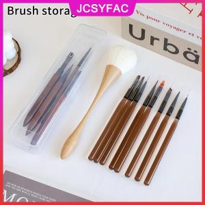 JCSYFAC 1 cái móng tay nghệ thuật Công cụ rỗng hộp lưu trữ nhíp cắt bút đánh bóng móng tay đệm tập tin nhựa container