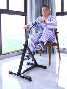 Elderly Pedal Exerciser Stationary Bike Exercise Bike For Elderly Cycle Home-use exercise machine for upper and lower limbs and hand exercises Leg Exercise Elderly
