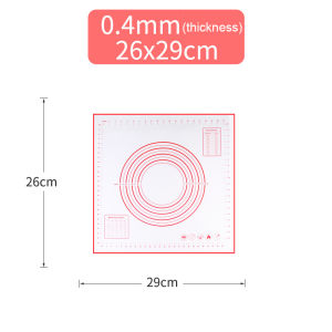 Kneading Dough Mat Silicone Baking Mat Pizza Dough Non-Stick Maker Pastry Kitchen Cooking Grill Gadgets Bakeware Table Mats Pad Sheet