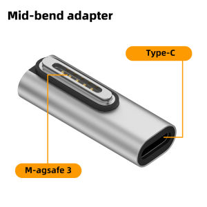 FONKEN 140W Type-C To Magsafe 3ขั้วต่อสังกะสีอัลลอยสำหรับตัวบอกตัวแปลง MacBook Air