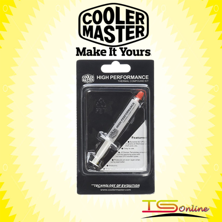 Cooler Master High Performance Thermal Compound Kit | Lazada