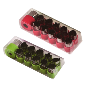 12PCS Various Shape Cookie Press Biscuit Molds Biscuit Molding Tool Kitchen Baking Supplies Dough Moulds for Cookie