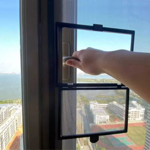 Mosquito Net for Window Black Invisible Screen small window window opening accessories DIY installation