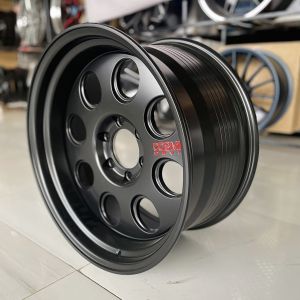 ล้อแม็กขอบ 20x10.0 6รูx139.7 ET+8 CB106.1 🛻 ยี่ห้อ Cosmis รูปแบบ MEGA สีดำด้านทั้งวง 🔥ราคาต่อ1วง🔥 รุ่น SATA สายออฟโรด งานสวย งานคุณภาพ รับประกันโครงสร้าง 6ปี