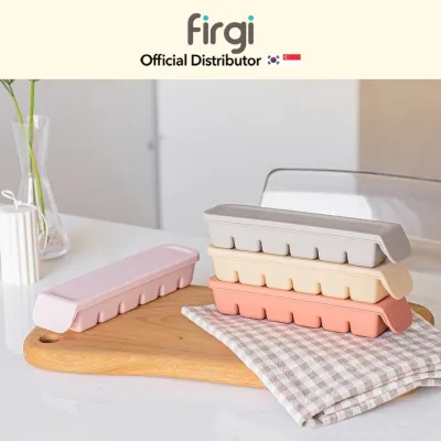 Firgi Double-Sealed Cube Tray /Platinum Silicone / Anti-Leak / No Spill / Made in Korea / BLW / Weaning/ toppingskids