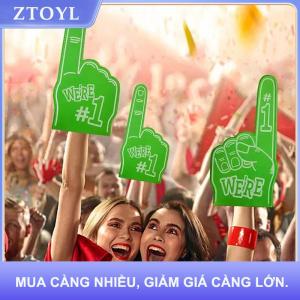 【ZTOYL】 Phổ biến lớn bọt ngón tay cổ vũ đạo cụ tay thể thao tổ chức sự kiện cổ vũ Palm bên đạo cụ số 1 bọt Fan Finger