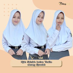 Hijab Sekolah Instan Thalite Jersey Spandek