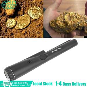 [Local Delivery] Hand Held Metal Detectors Portable Waterproof Sensitivity Gp-pointer Dustproof Pinpointers Built-in LED Lights