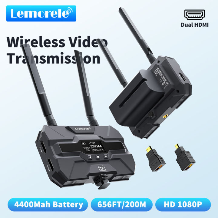 Lemorele R5000 200m Wireless HDMI Transmitter 1TX To 4RX Kit - 1TX & 1RX - View #6