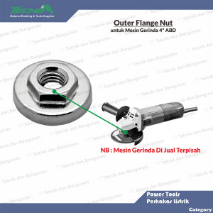Outer Flange Jepitan Mata Pisau Grenda Tangan 4" inch ABD