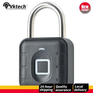 【Vktech】 ลิ้นชักความปลอดภัยล็อคคีย์เลสพร้อมแอพ Tuya Smart Padlock กันน้ำแบตเตอรี่ที่ขับเคลื่อนด้วยแบตเตอรี่สำหรับคณะกรรมการกระเป๋าเป้สะพายหลัง
