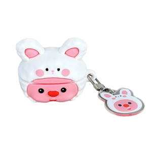 For Samsung Galaxy Buds FE/Buds 2 pro/Buds 2/Buds Live/Buds proCute Cartoon kawaii Design Silicone Earphone Case with Hook