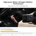 Xiaomi Mijia Portable Electric Air Pump 2 Smart Digital Display Tire Inflator Car Air Compressor Pump Electric Smart LED COD. 