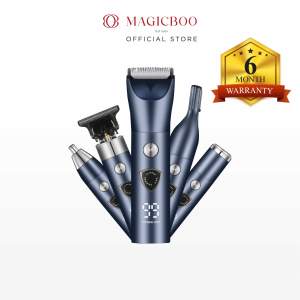 Magicboo Wave Power WP-5830 5 in 1 Rechargeable Hair Clipper - Blue