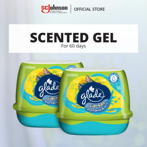 Glade Scented Gel Siargao Refreshing Breeze 180g - Twin Pack