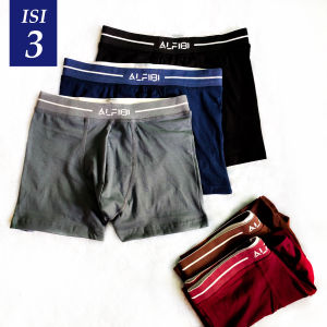 3PCS CD BOXER PRIA ALFIBI GARIS EDITION