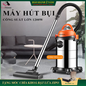 Máy hút bụi đa năng máy hút bụi công nghiệp 15L công suất 1200W phục vụ trong nhà lớn nhà hàng khách sạn 3 chế độ khô ướt thổi bảo hành 2 năm lỗi đổi mới trong 7 ngày đầu nhận hàng