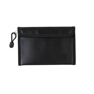 Fireproof Zippers Security Bag Waterproof Fireproof Money Bag For Passports Credit Cards Valuables Travel Use