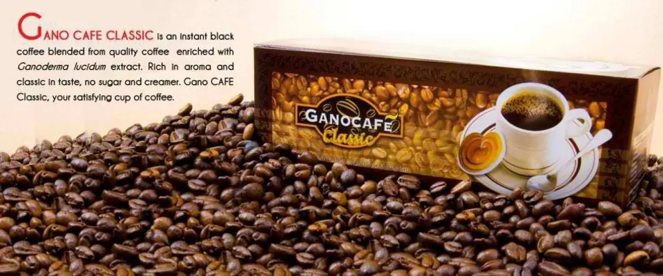 Gano Excel Ganocafe Classic Coffee – Ganoderma Lucidum – 30 Sachets – Halal Zero Calorie - View #3