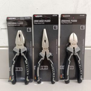 Tang Set Tekipo 3 Pcs / Tang kombinasi 7 Inch + Tang Potong 6 Inch + Tang Lancip 6 Inch