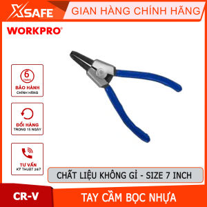 Kìm mũi cong bằng thép CR-V Workpro - WP231081
