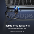 Vention Optical HDMI Male to Male HD cable 4K UHD Resolution High-end Home Decoration/Outerdoor Screen/3D IMAX 4K 60HZ 4-core Optical Fiber 18gbps Wide Bandwidth  30m ALABT. 