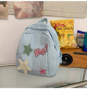 Tas Korea Sekolah Remaja Wanita FREE Gantungan Boneka Ransel Fashion Korean STYLE