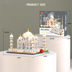ZHBO Mainan Balok 4036Pcs Lego Taj Mahal Model Arsitektur Terkenal di Dunia Susun Edukasi Mainan