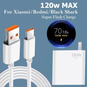 Bộ Adapter Sạc 120W kèm cáp Type C 1m Xiaomi Sạc Xiaomi cổng USB-A 120W kèm cáp Type-C | Giá rẻ Bộ sạc Xiaomi Sạc 120W Sạc Nhanh Tăng Áp Cho Xiaomi 14/13/ 12Pro Lite Redmi Note K70/K60/K50/12/11Pro... Chân Type C Sạc Siêu Nhanh Không Nóng Máy