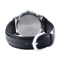 Jam Tangan Pria Casio General MTP-V002L-1B3 Quartz Watch  Black Dial Black Leather Strap. 